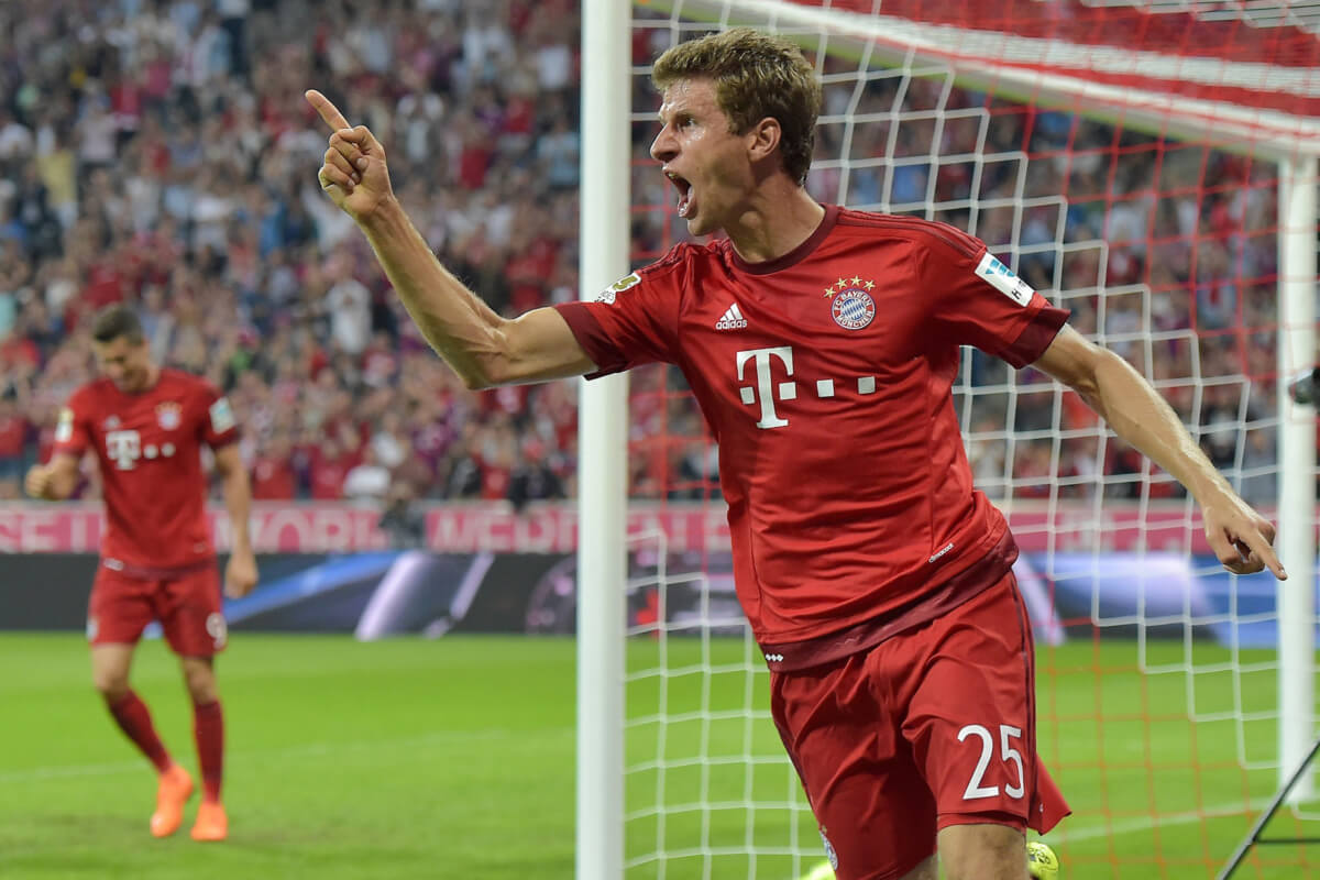 Bayern wint op het nippertje van Augsburg