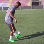 Neymar laat weer skills zien