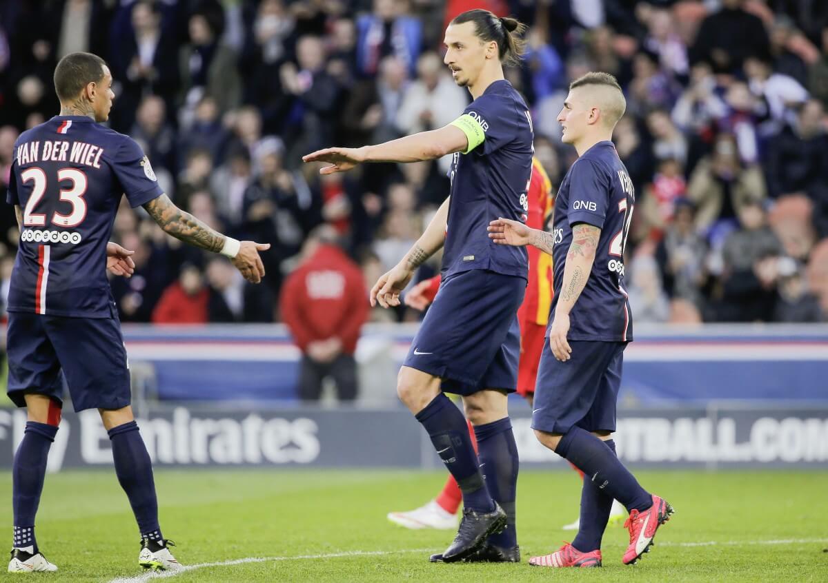 Zlatan schuldig aan ruzie met Van der Wiel