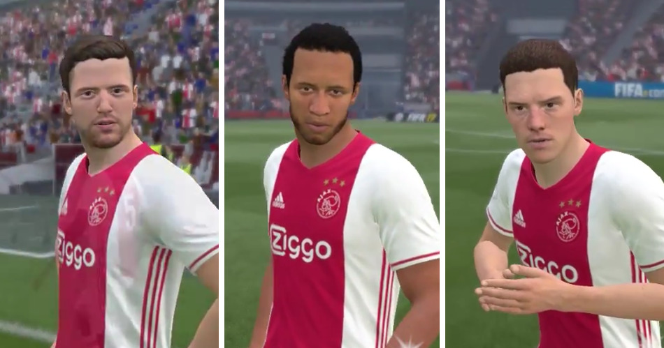 Ajax-spelers lijken voor geen meter in FIFA 18