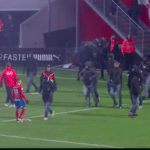 Hooligans vallen zoon oud-Feyenoorder Larsson aan na degradatie