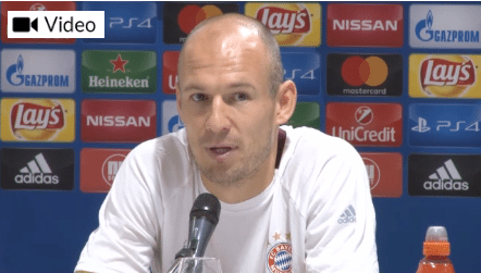 Robben: ‘In voetbal weet je het nooit’