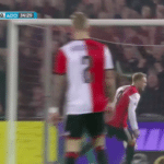 Jørgensen zet Feyenoord op voorsprong