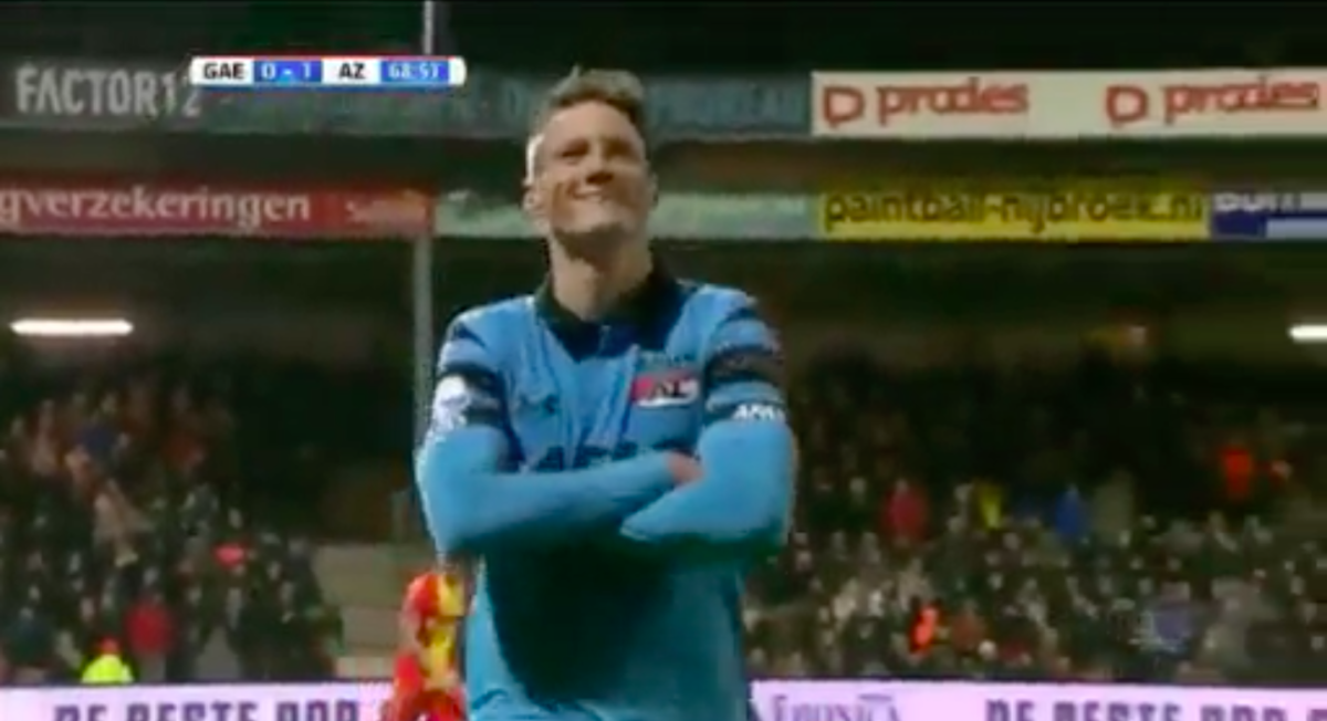 Weghorst scoort eerste Eredivisie-treffer in 2017