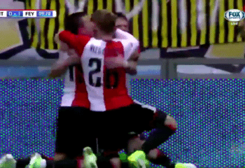 Jørgensen zet Feyenoord al vroeg op voorsprong
