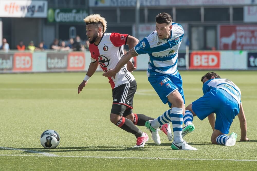 Samenvatting PEC Zwolle – Feyenoord (2-2)