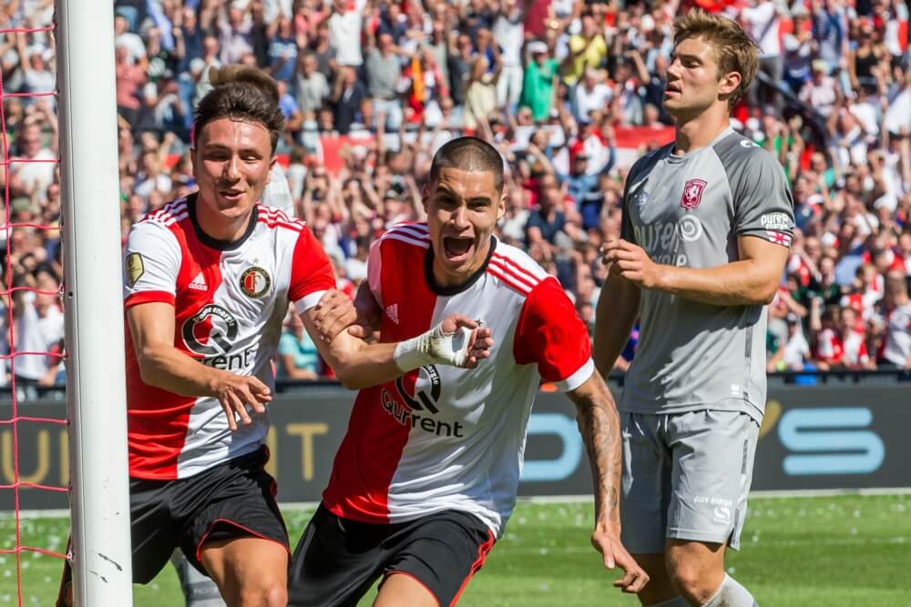 Feyenoord wint nipt van Twente