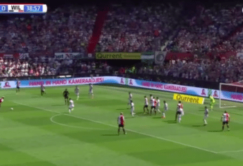 Vilhena knalt raak: 4-0 Feyenoord