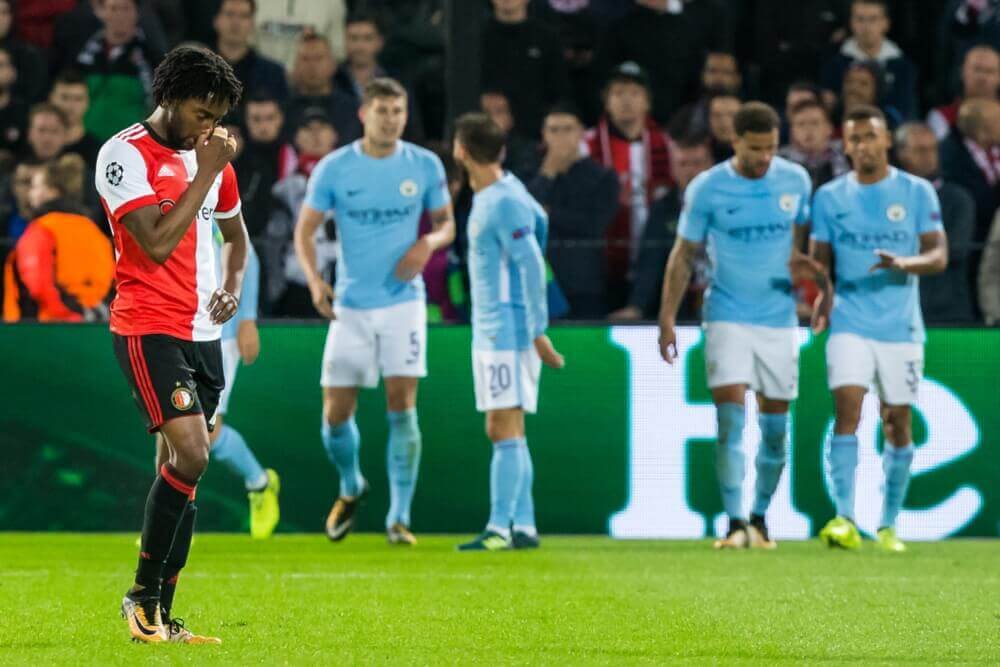 Feyenoord in Champions League-duel hard onderuit