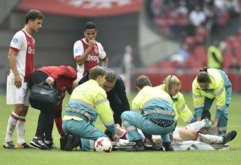 Slecht nieuws voor Ajax: zware hersenschudding voor verdediger