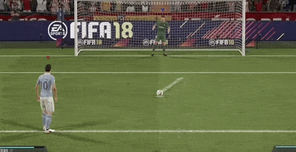 Penalty stoppen in FIFA 18