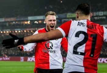 Feyenoord boekt nipte zege op Vitesse