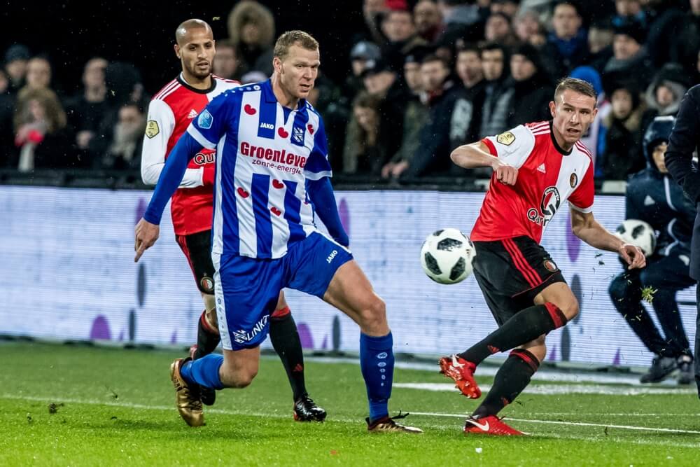 Feyenoord weet in eigen huis niet te winnen van Heerenveen