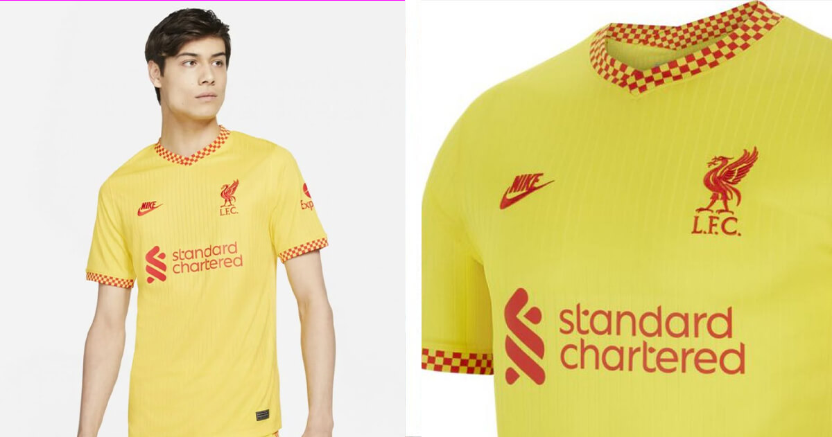 Nike lanceert derde shirt van Liverpool