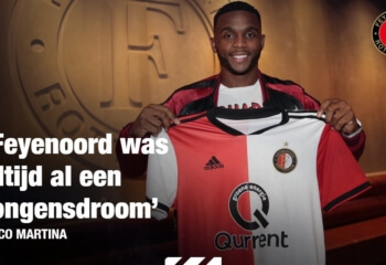 Feyenoord huurt verdediger Cuco Martina