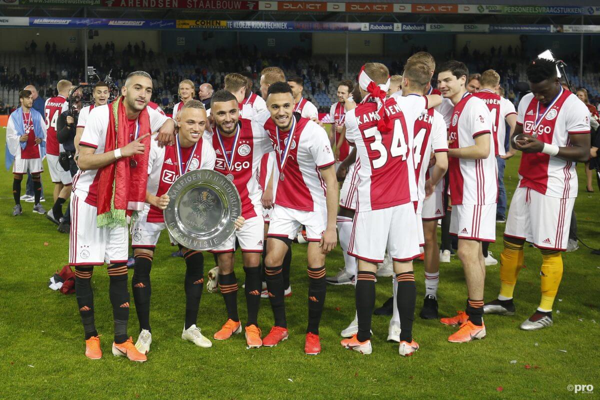 Vreugde in Amsterdam! Ajax is voor de 34ste keer landskampioen geworden