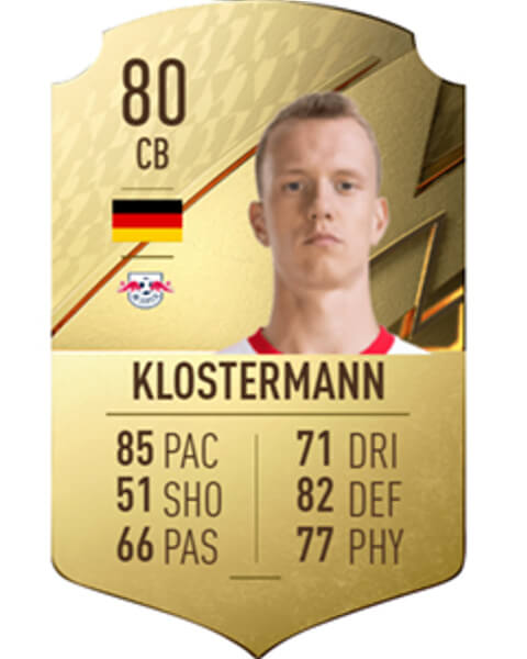 Klostermann is de snelste verdediger van FIFA 22