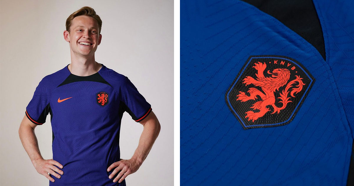 Dit is het uitshirt van Nederland op het WK 2022