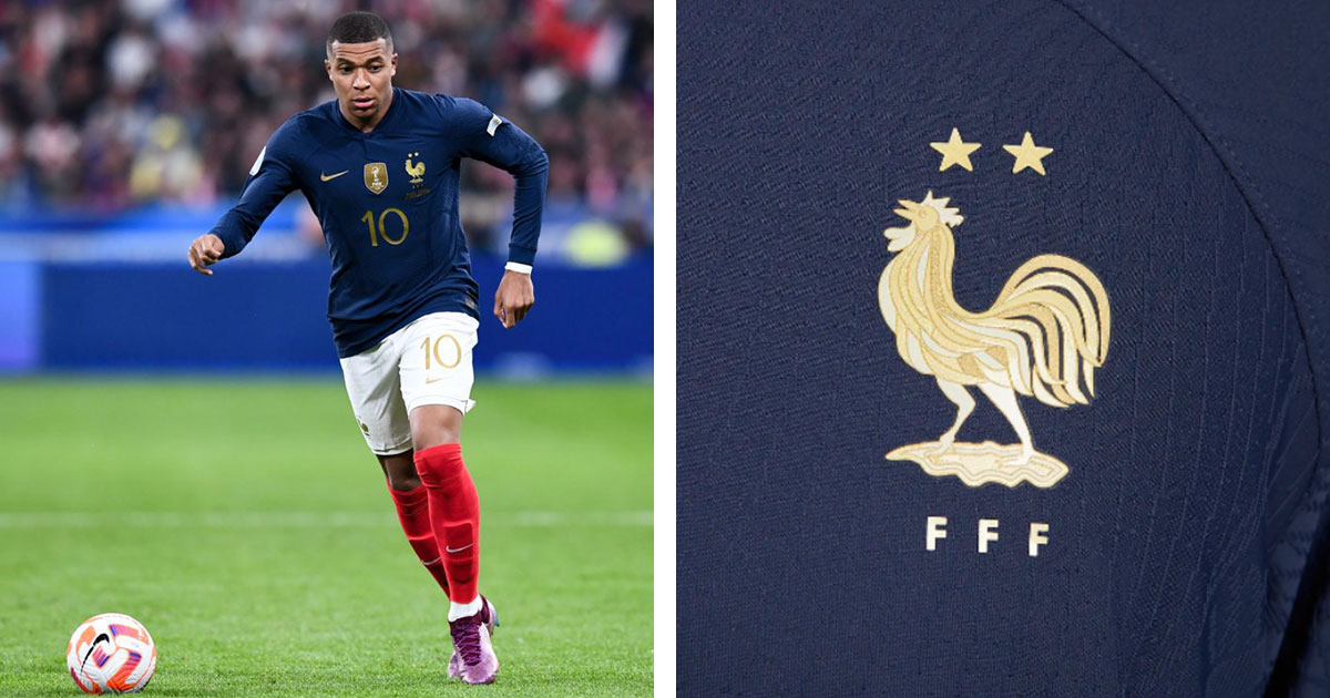 Het nieuwe thuisshirt van Frankrijk op het WK 2022