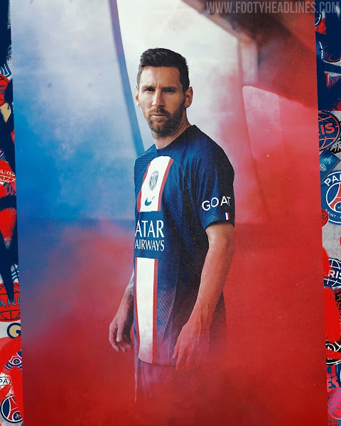 Messi in nieuwe thuisshirt Paris Saint-Germain (PSG)