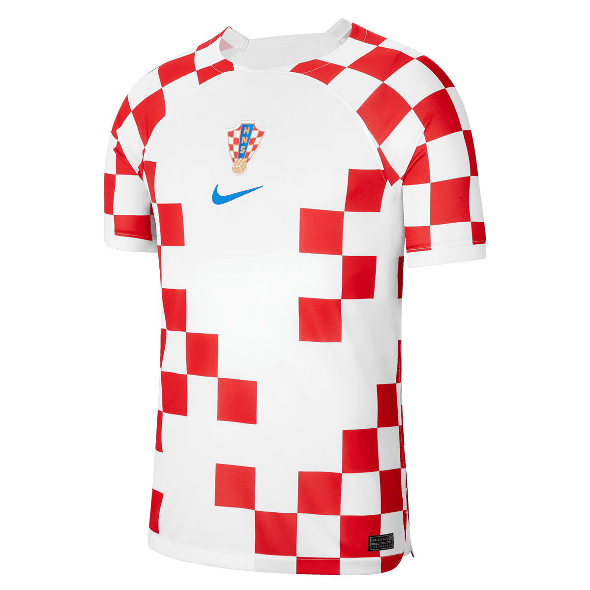 Thuisshirt deelnemer Kroatië WK 2022