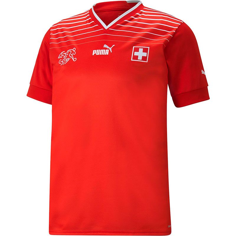 Thuisshirt deelnemer Zwitserland WK 2022
