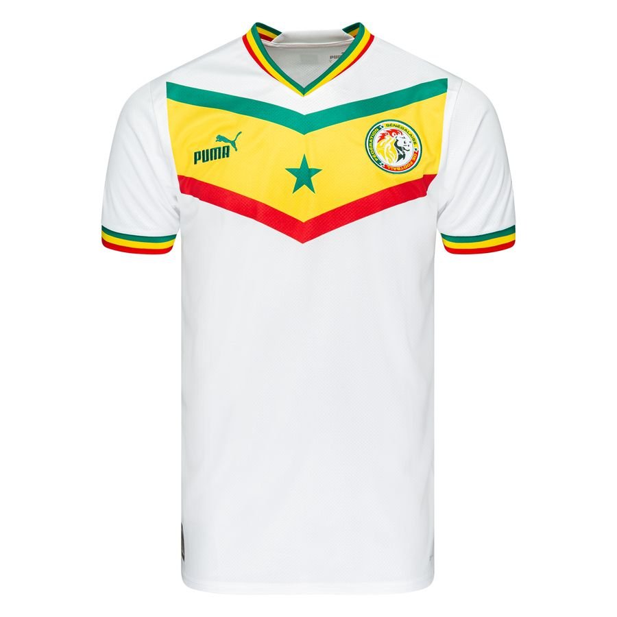 Thuisshirt deelnemer Senegal WK 2022