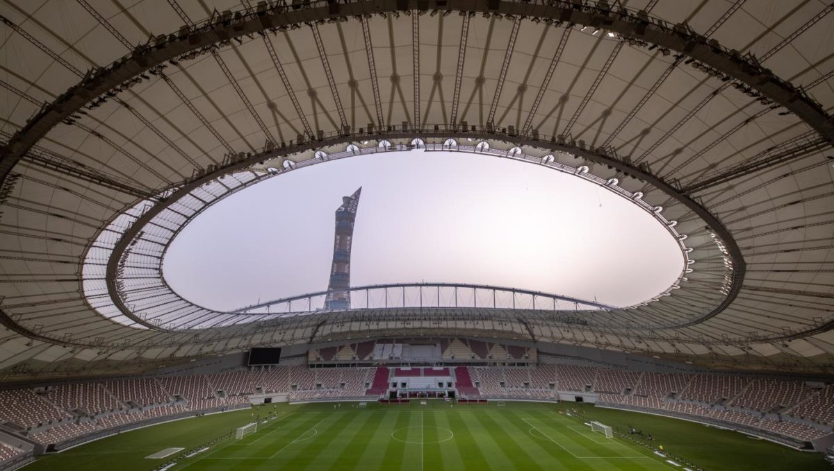 Khalifa International Stadion, één van de acht stadions van het WK Qatar 2022