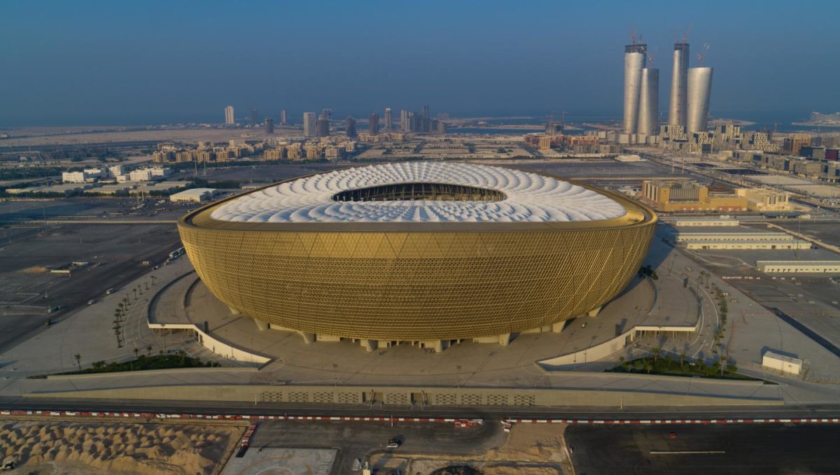 Lusail Iconic Stadion, één van de acht stadions van het WK Qatar 2022