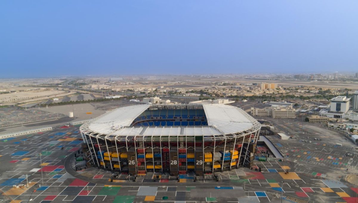 Stadion 974, één van de acht stadions van het WK Qatar 2022