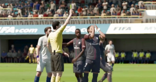 Bizarre fout in FIFA 18 maakt mensen gek