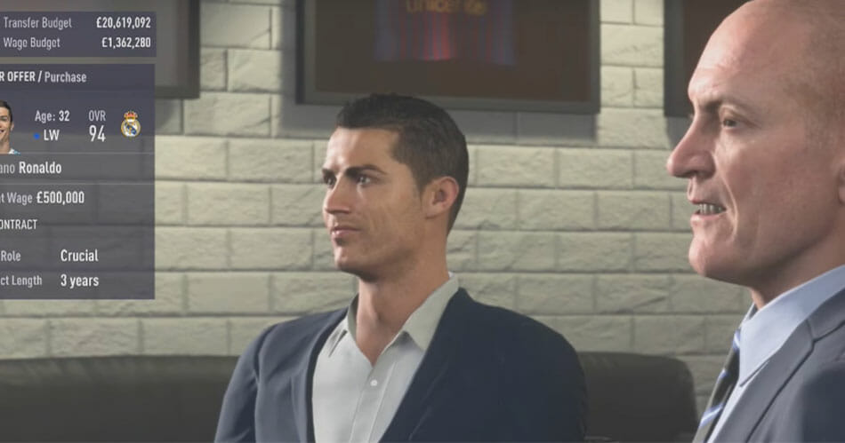Kun je Ronaldo kopen met FC Barcelona in FIFA 18?